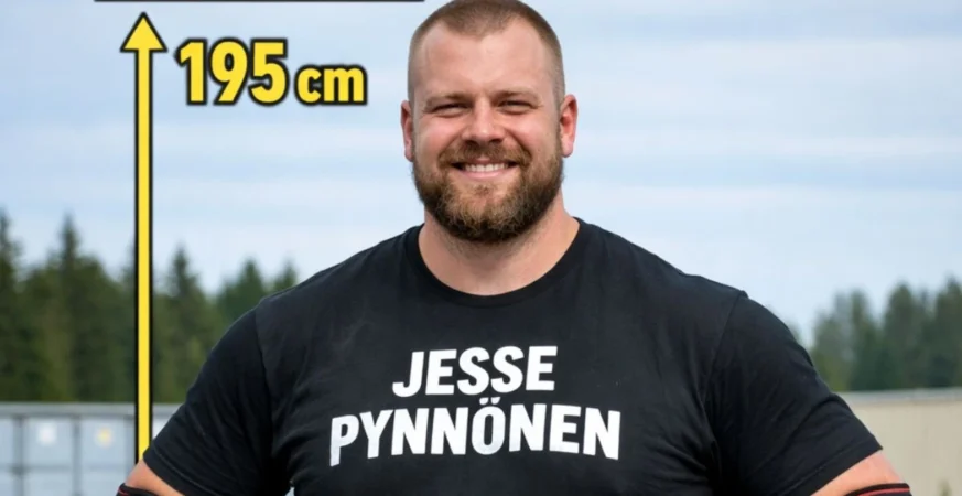 jesse pynnönen pituus