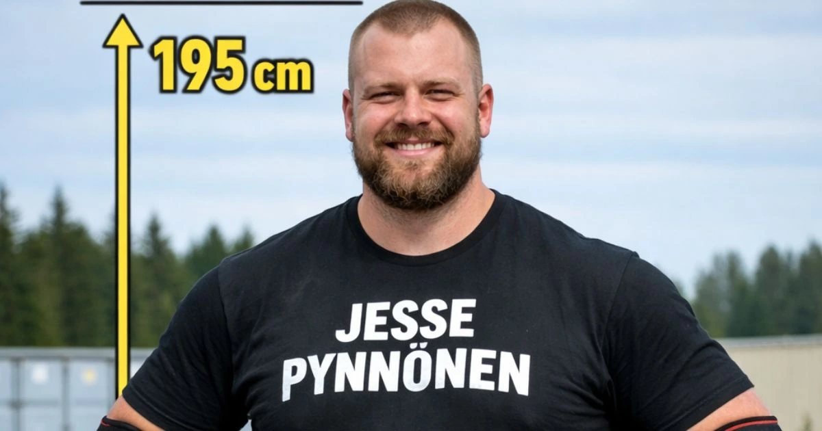 jesse pynnönen pituus