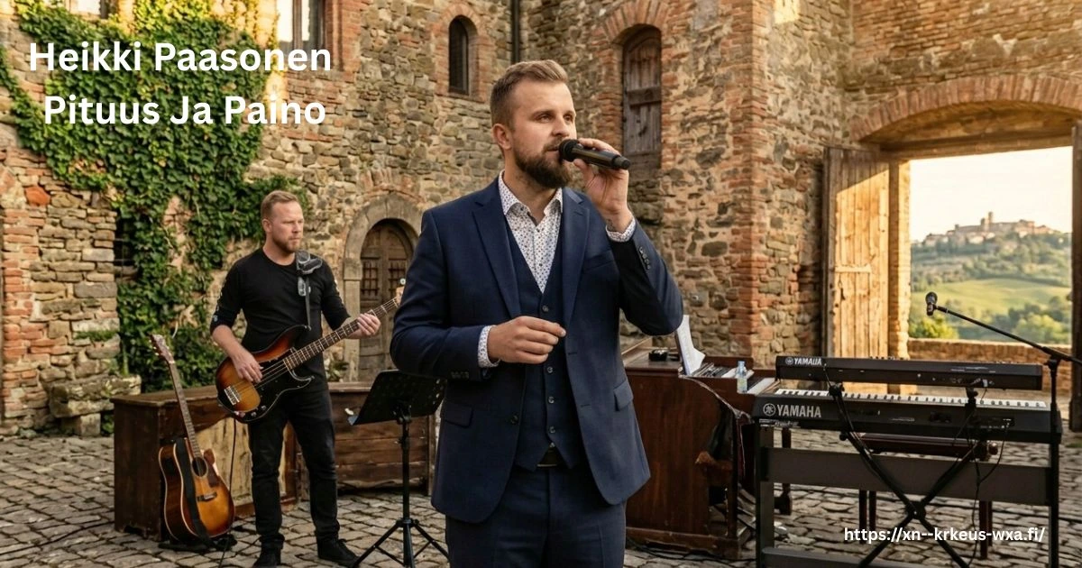heikki paasonen pituus ja paino