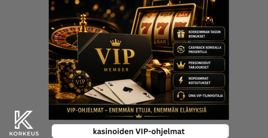 kasinoiden VIP-ohjelmat