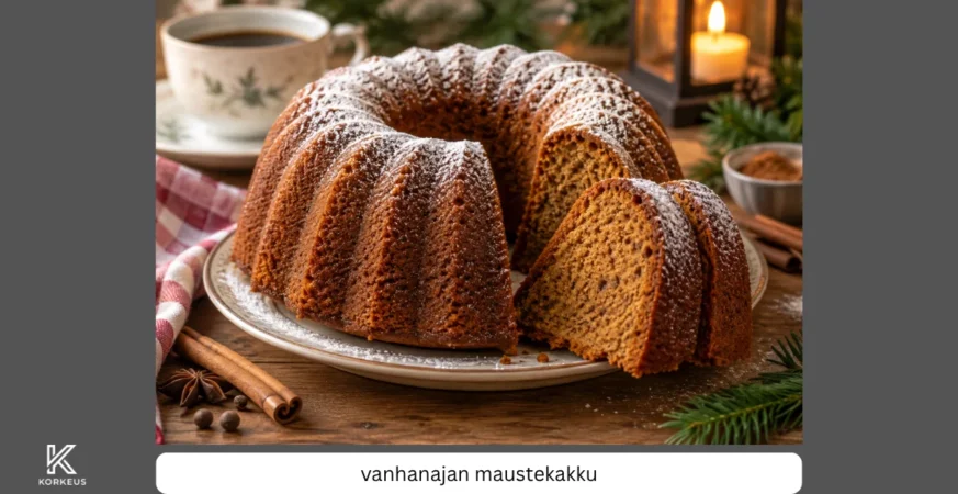 vanhanajan maustekakku