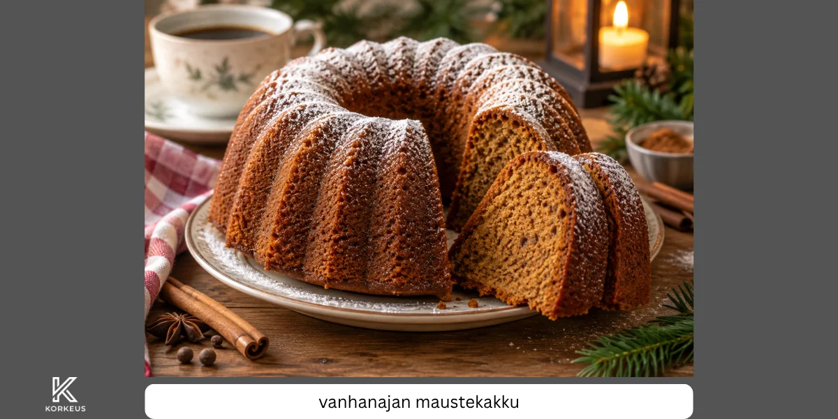 vanhanajan maustekakku